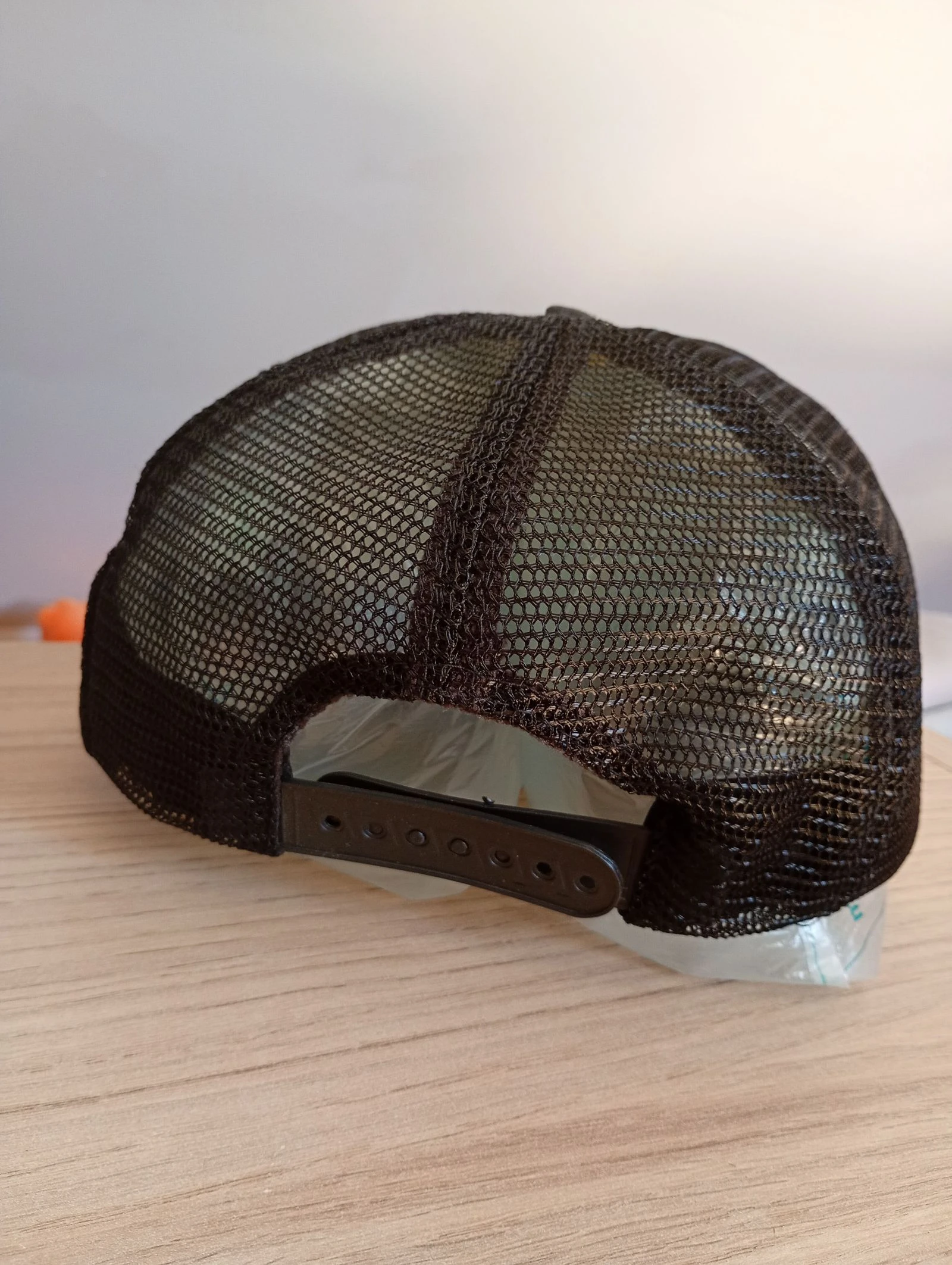 Boné vintage anos 90 snapback preto – photo 3